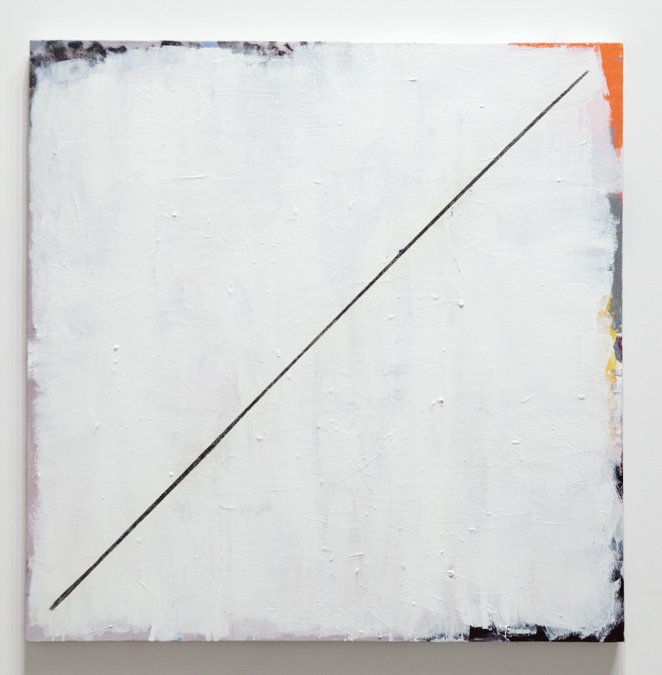 Untitled, 2012 , Acrylic and Marble Dust on Canvas, 48” x 48”