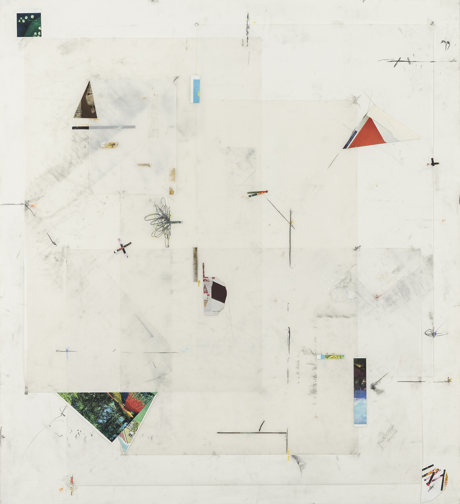 Javier_Romero-14_Garden_Floor_Plan_4_2013_Graphite_colored_pencil_pastels_and_collage_on_paper_