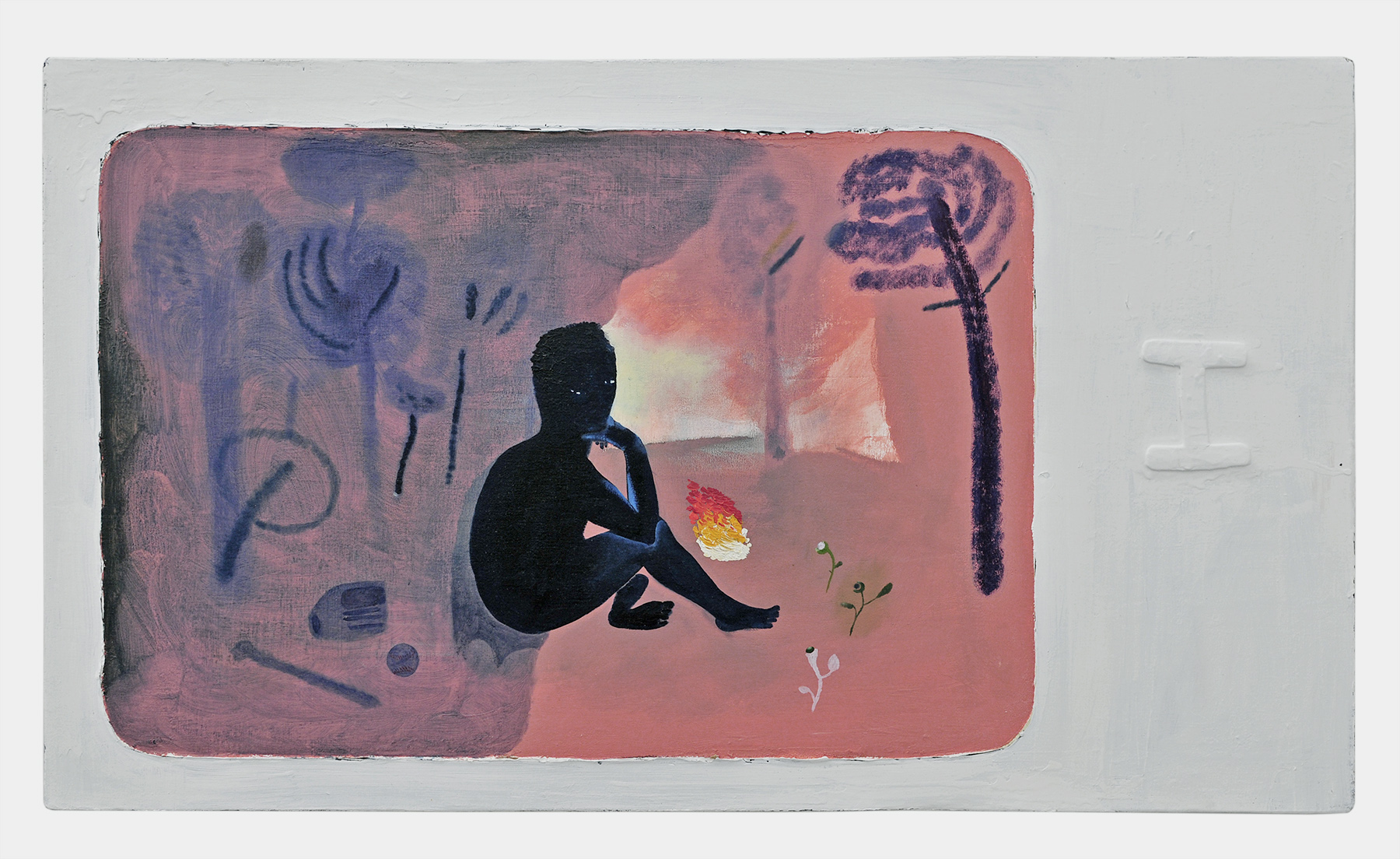 Kenny_Rivero-04_Lonche_with_the_Grass_2013_Oil_acrylic_latex_paint_and_collage_on_canvas