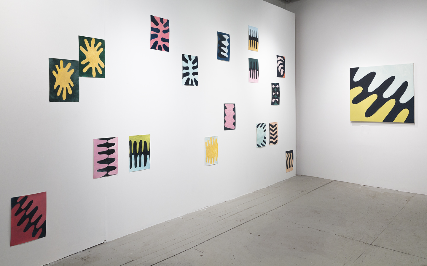 meghan_calhoun-08_Installation_View_Proof_Gallery_2014_gouache_on_paper