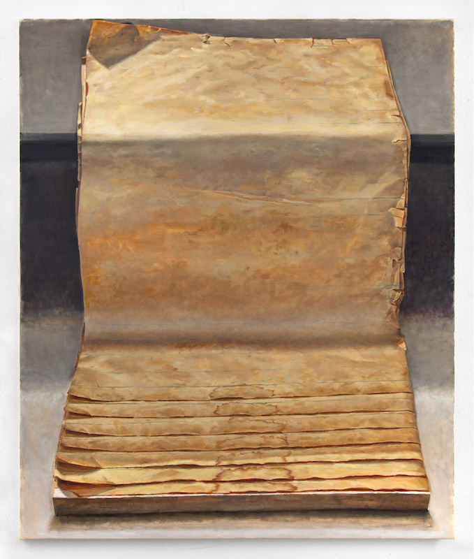 Stack, 2015 Oil on canvas 46 x 40 inches