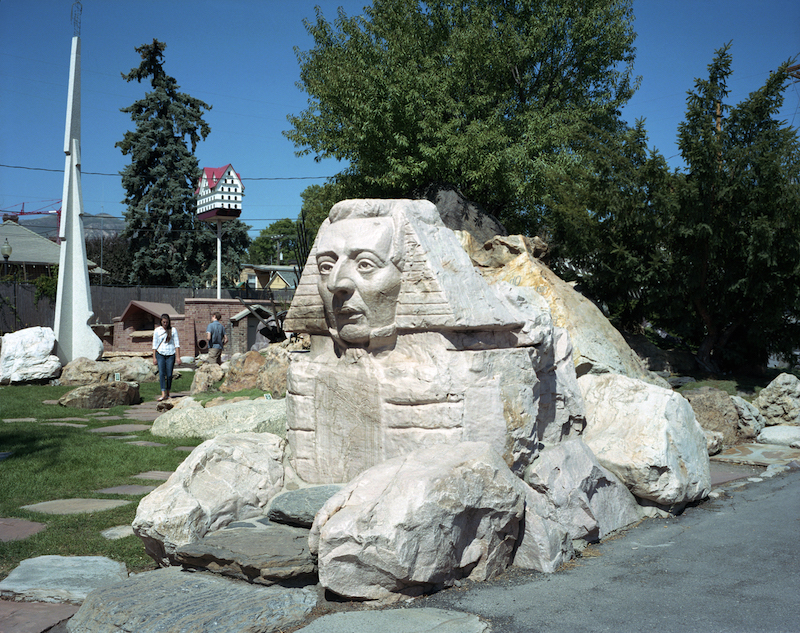 Sphinx (Joesph Smith). Salt Lake City, Utah. 2017 20 x 24 inches Archival inkjet print