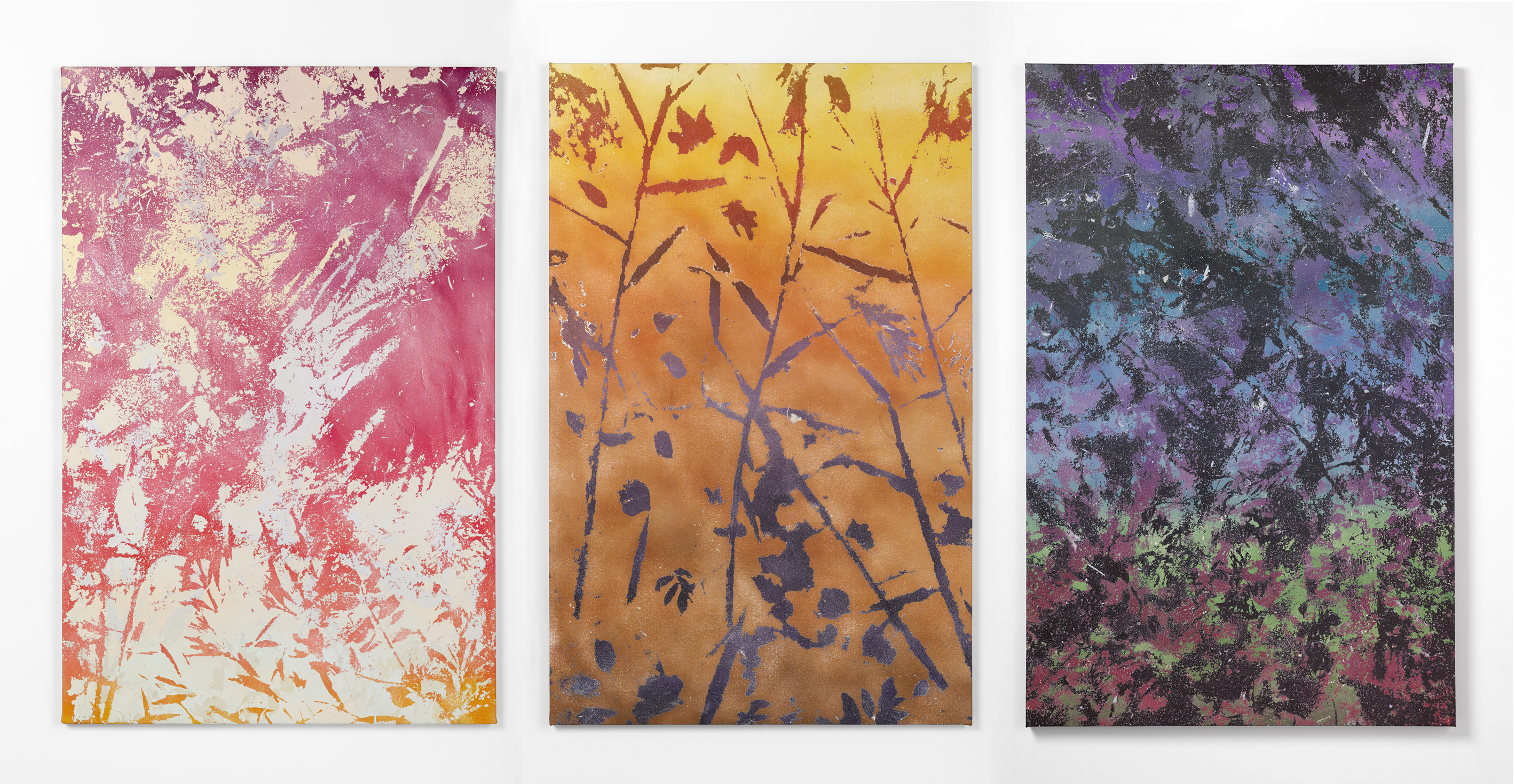 LA River Autumn Triptych, 2015