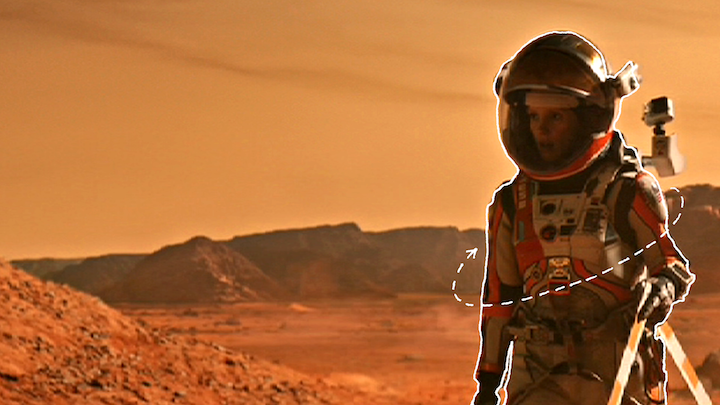 The Surface of Mars, 2016. Film still.